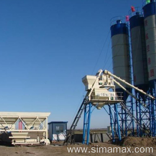 ready concrete mixing plant for building